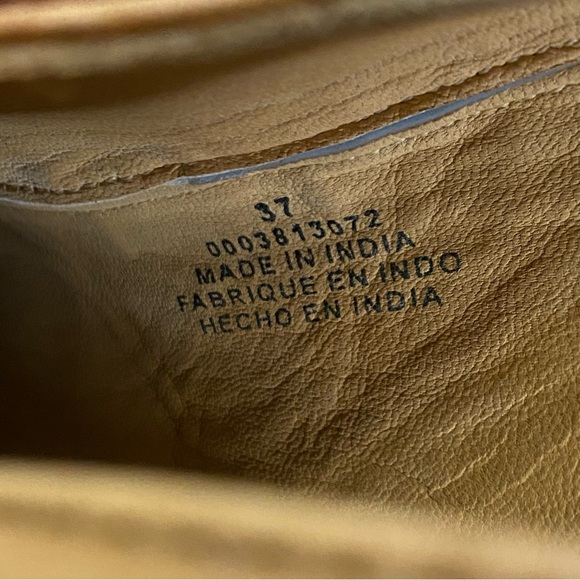 Free People Charm Double V Ankle Boots Women's Size 6.5 Shoes Tan Leather EU37 - Picture 10 of 10